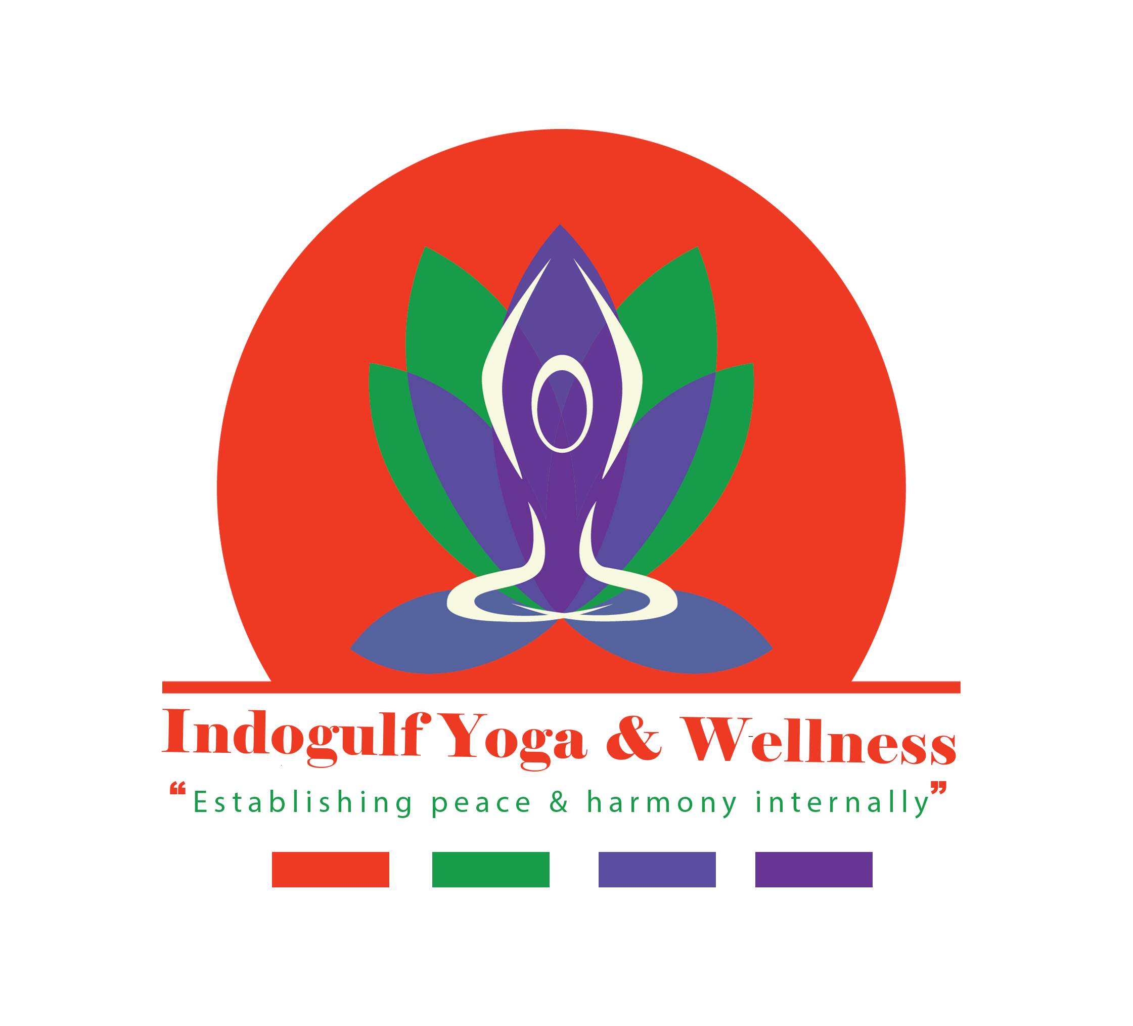 IndoGulf Yoga & Wellness Logo